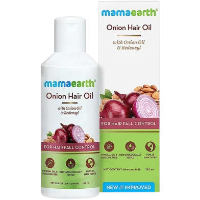 Mamaearth Onion Hair Oil 100ml - Rokomari product